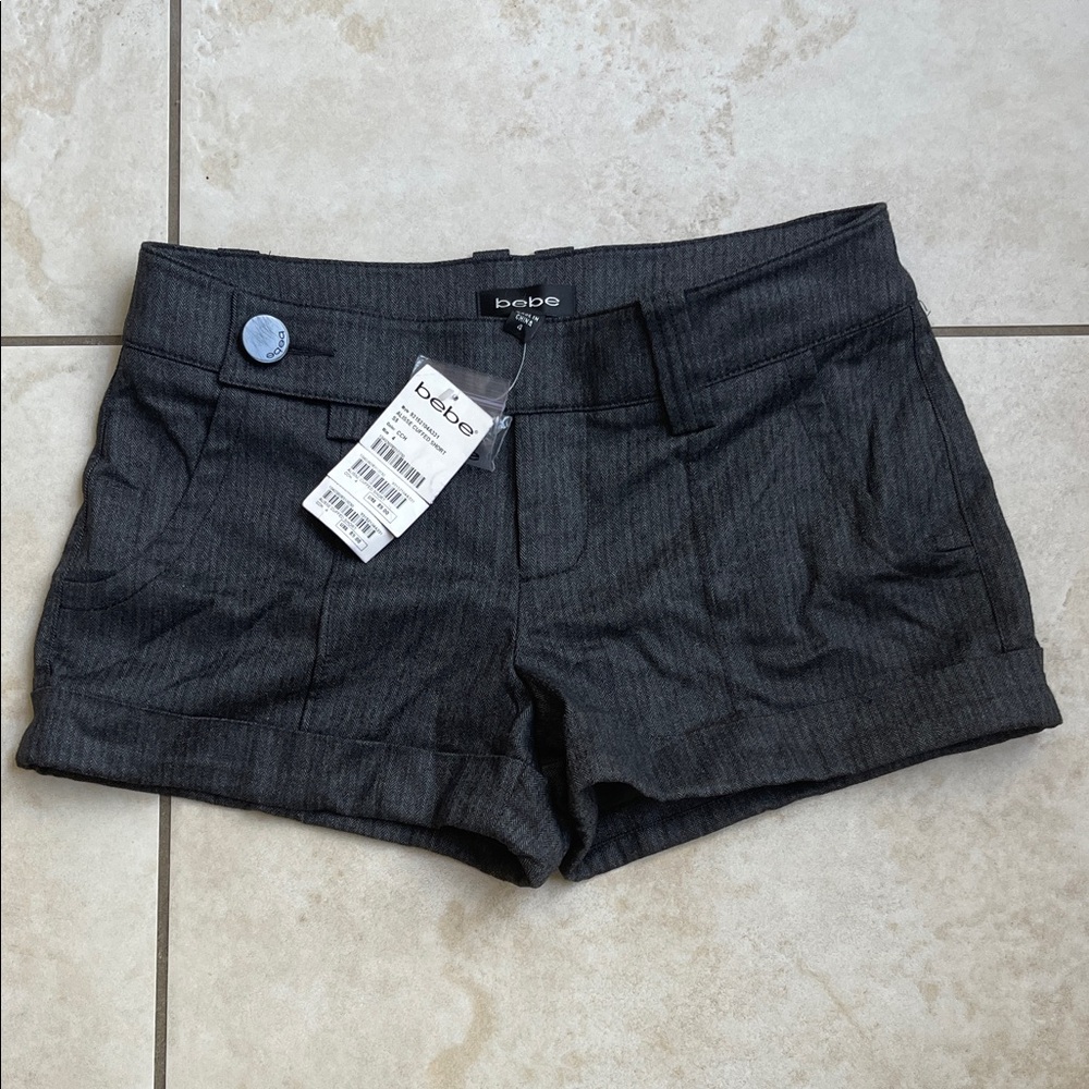 Bebe Charcoal Women's Shorts
